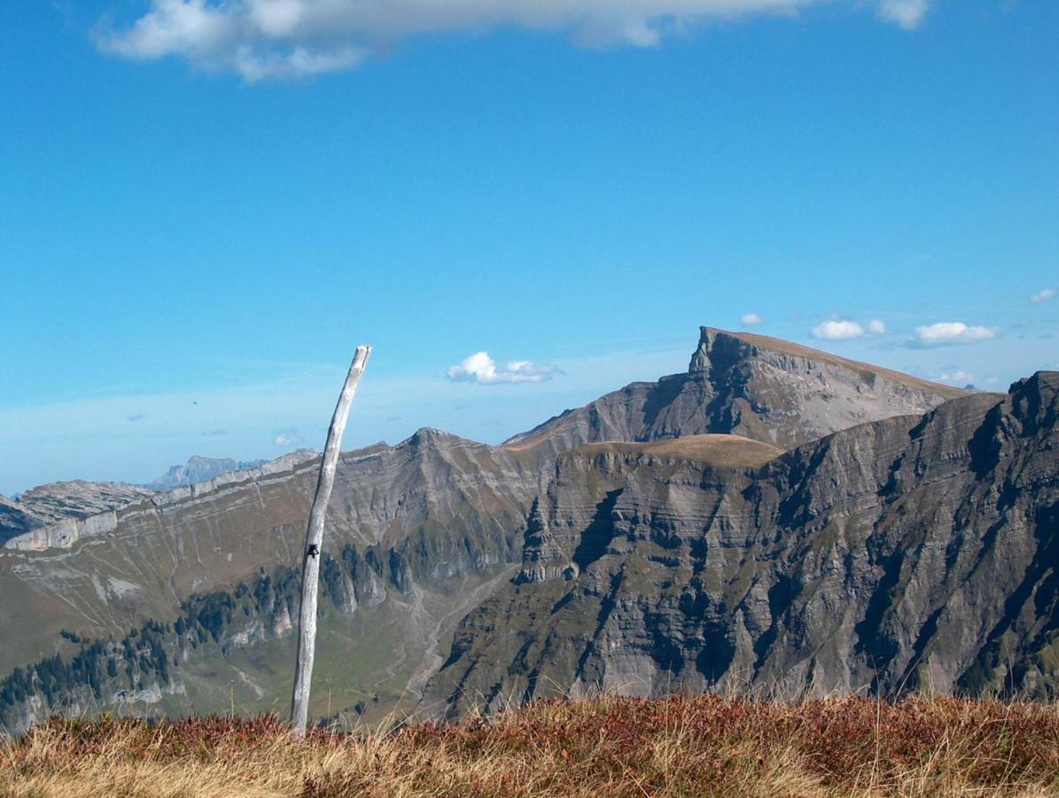Ferienhaus Bergland Bizau Exteriör bild