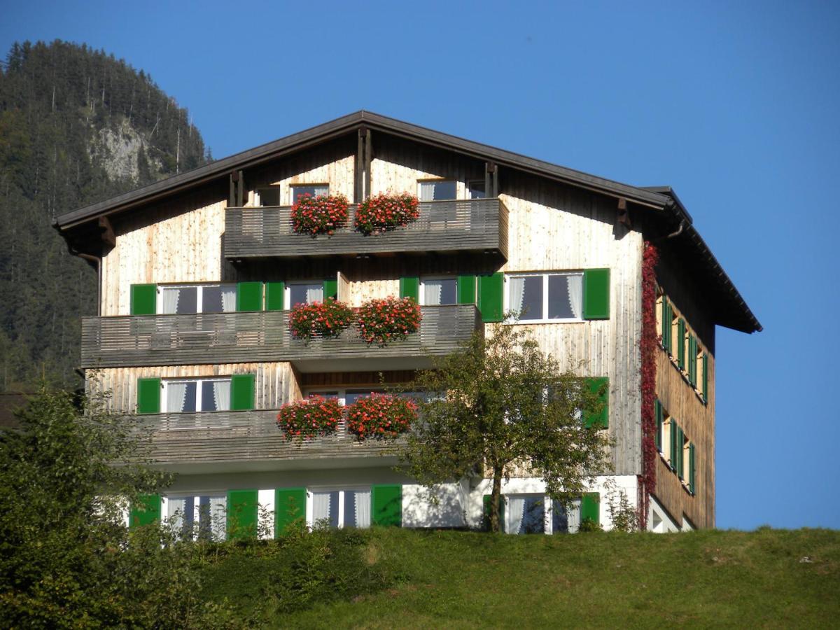 Ferienhaus Bergland Bizau Exteriör bild